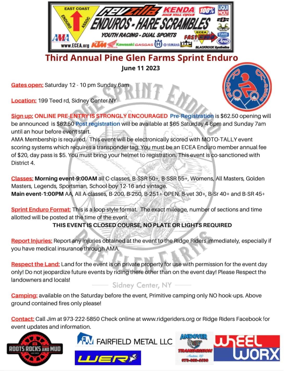 Pine Glen Farms Sprint