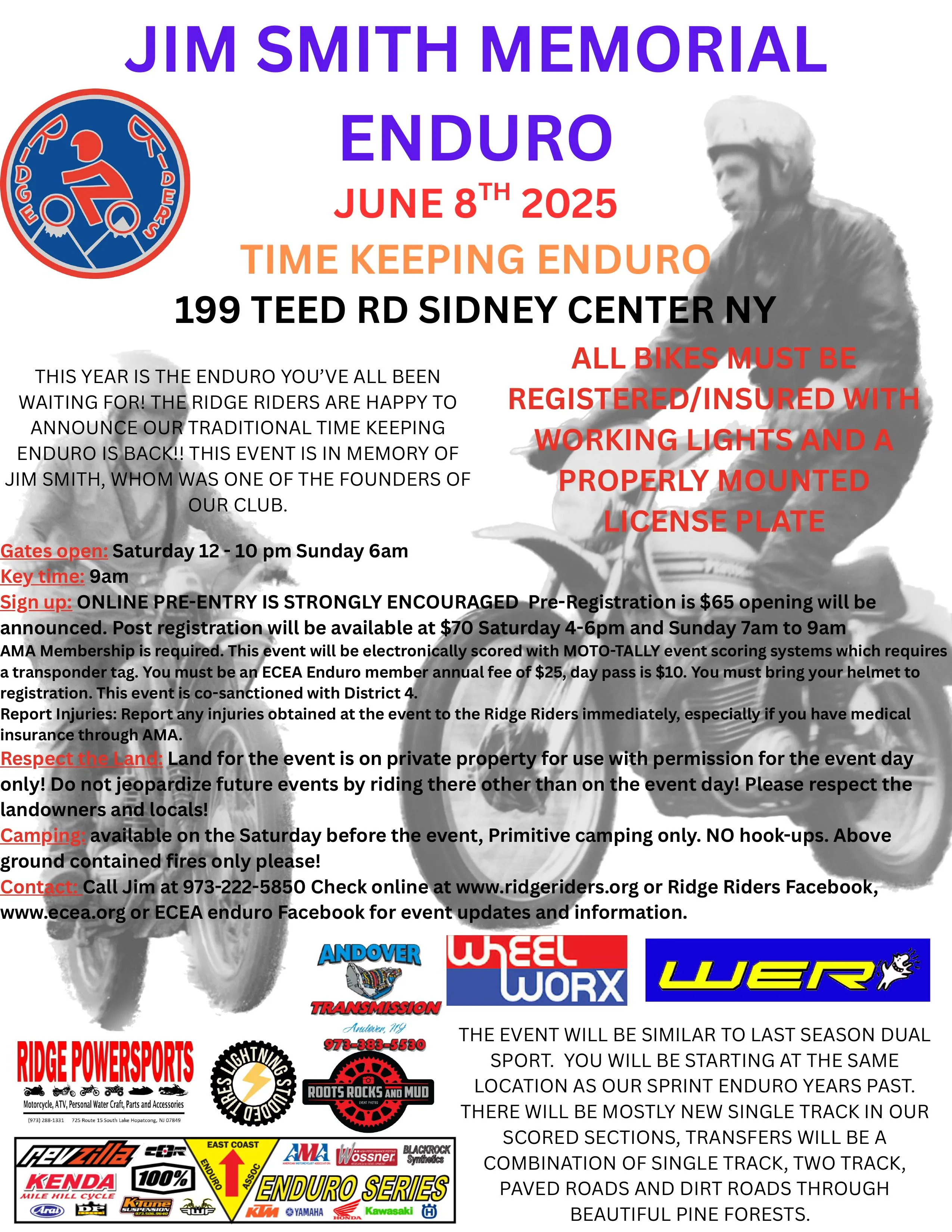 Jim Smith Memorial Enduro