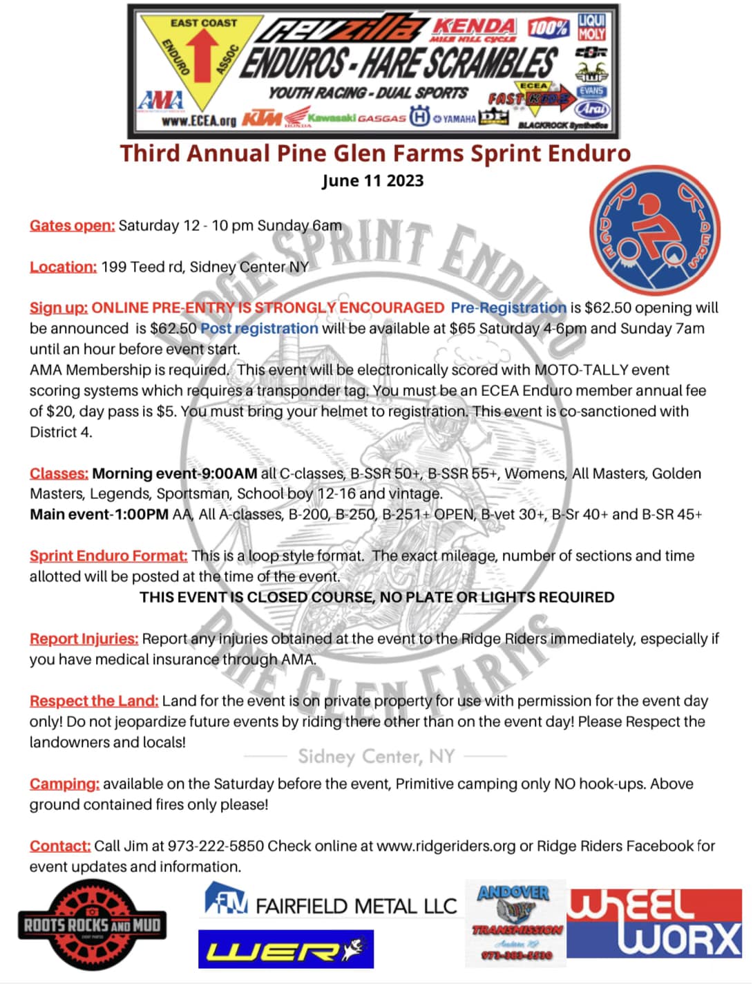 Pine Glen Farms Sprint